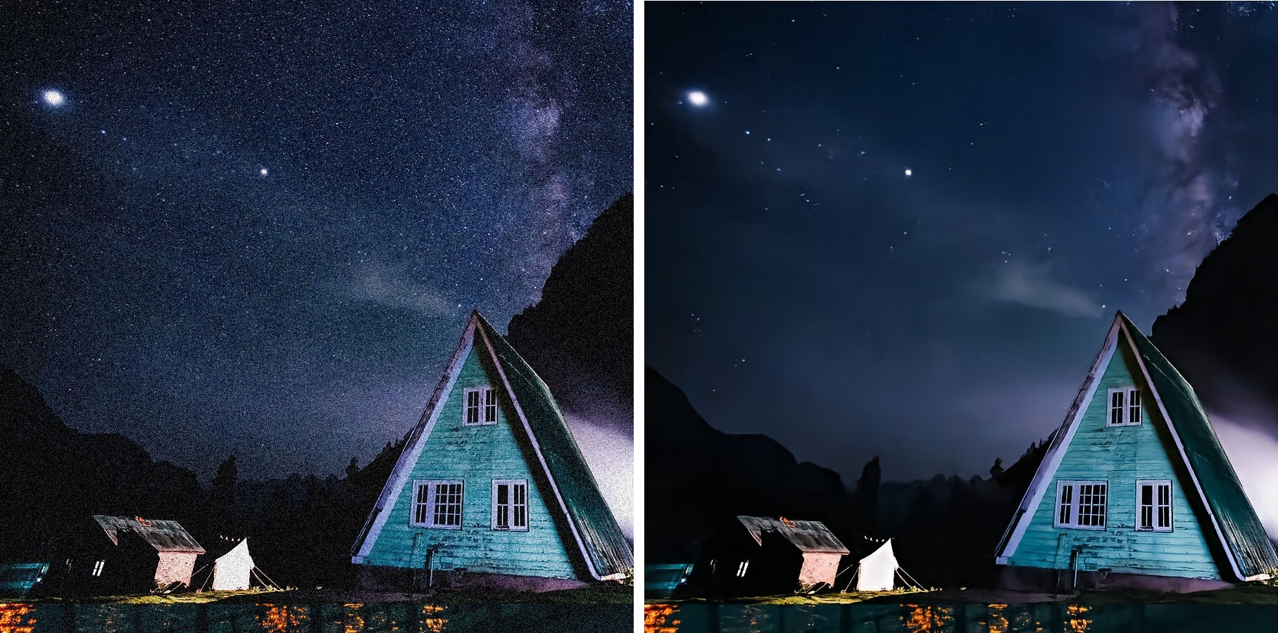 照片畫質修復 - 去噪點